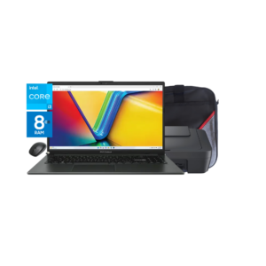 ASUS Vivobook – 15 inch i3 8GB RAM | 512SSD W11HOME BUNDLE