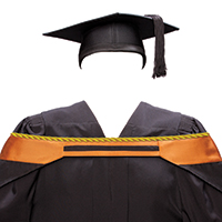 UNISA Human Sciences BVA (Complete Graduation Regalia)