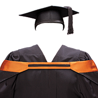 UNISA Law BA CSL (Complete Graduation Regalia)