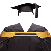 UNISA Science Engineering and Technology BSc (Complete Graduation Regalia)